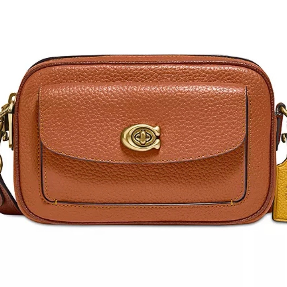 Willow Camera Bag in Colorblock Leather